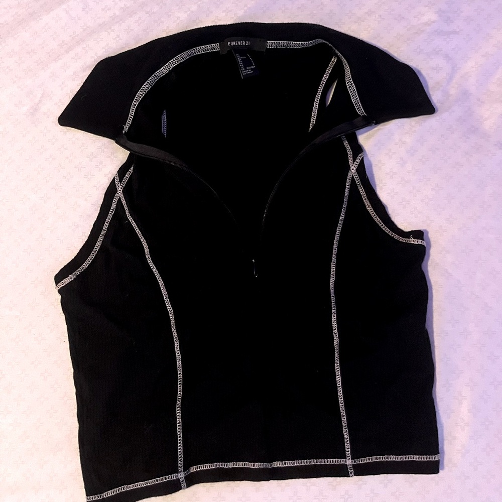 Womens Zip-Up Top